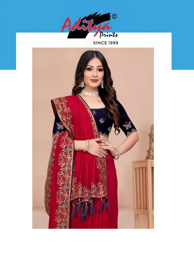 Aditya 09 By Aditya Vichitra Ocassion wear Designer Saree Wholesales In Delhi